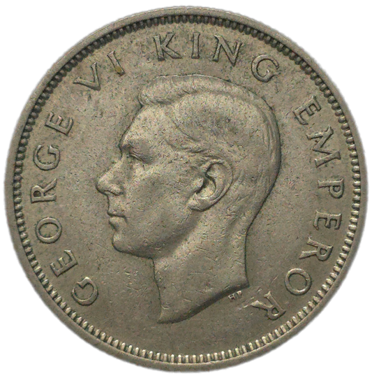 1937 New Zealand Florin, VF