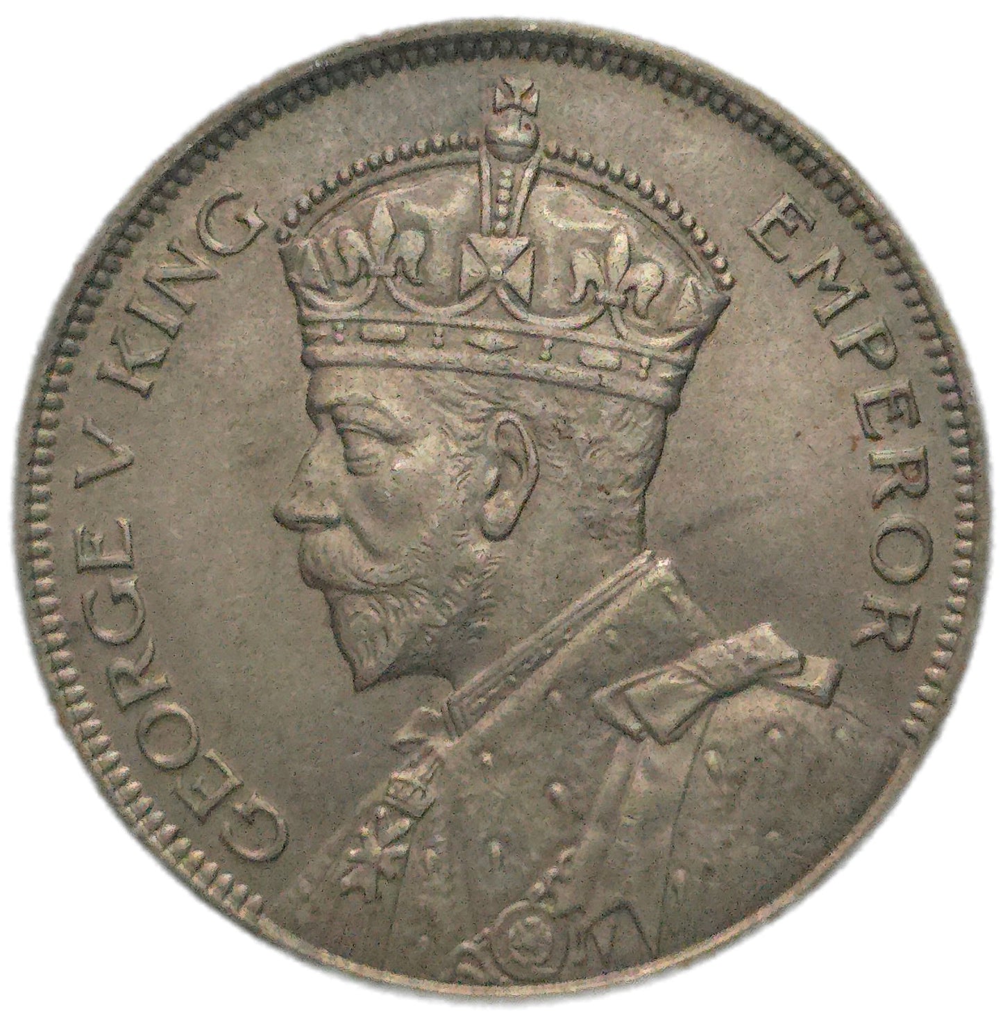 1934 New Zealand Half Crown, aEF