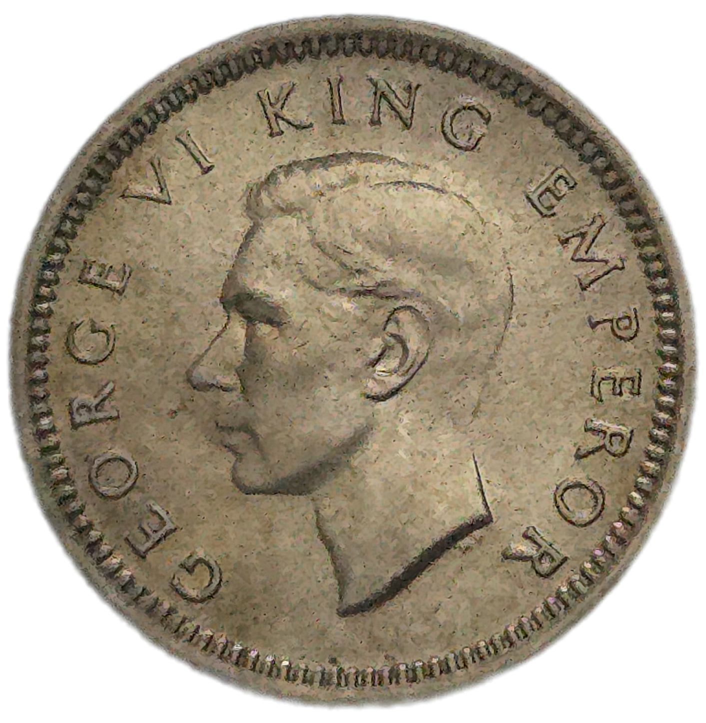 1941 New Zealand Threepence, gEF