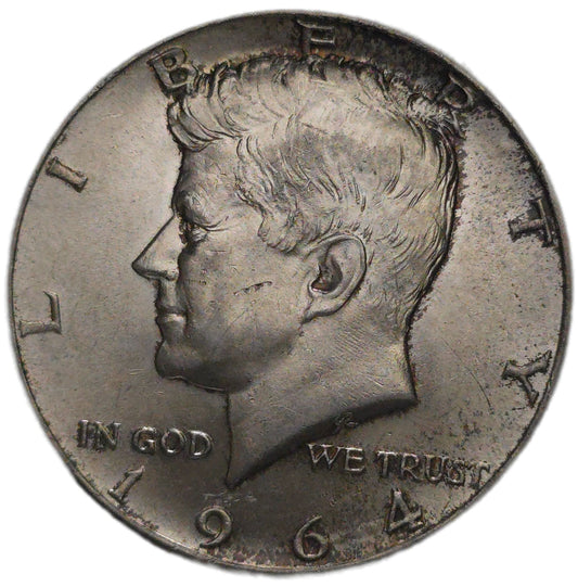 1964 United States JFK Half Dollars, 90% Silver