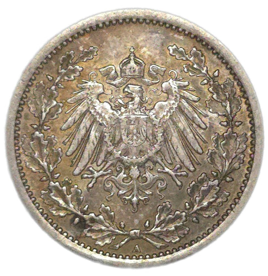 1906 Germany 1/2 Mark