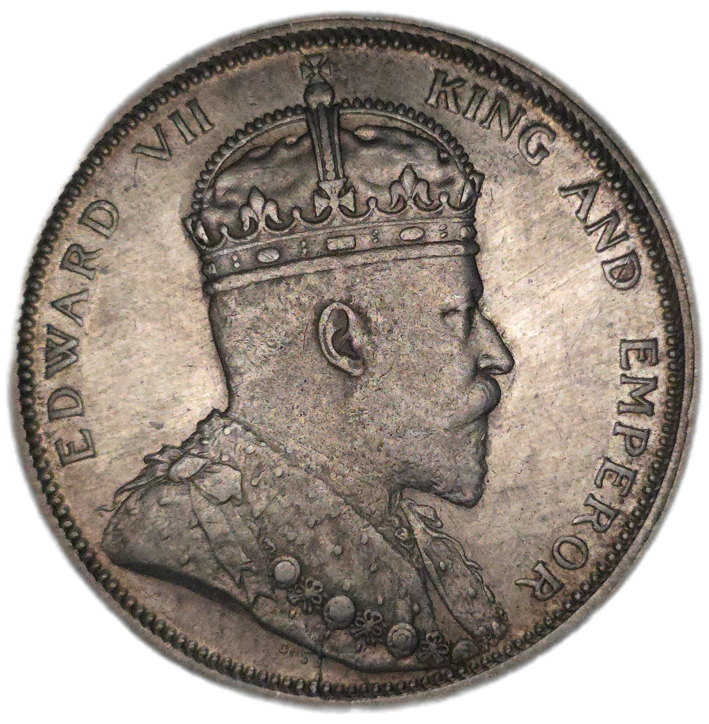 1904 Straits Settlement One Dollar