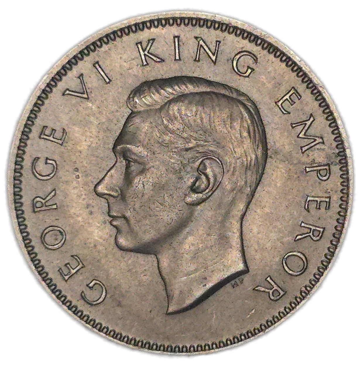1947 New Zealand Shilling, EF