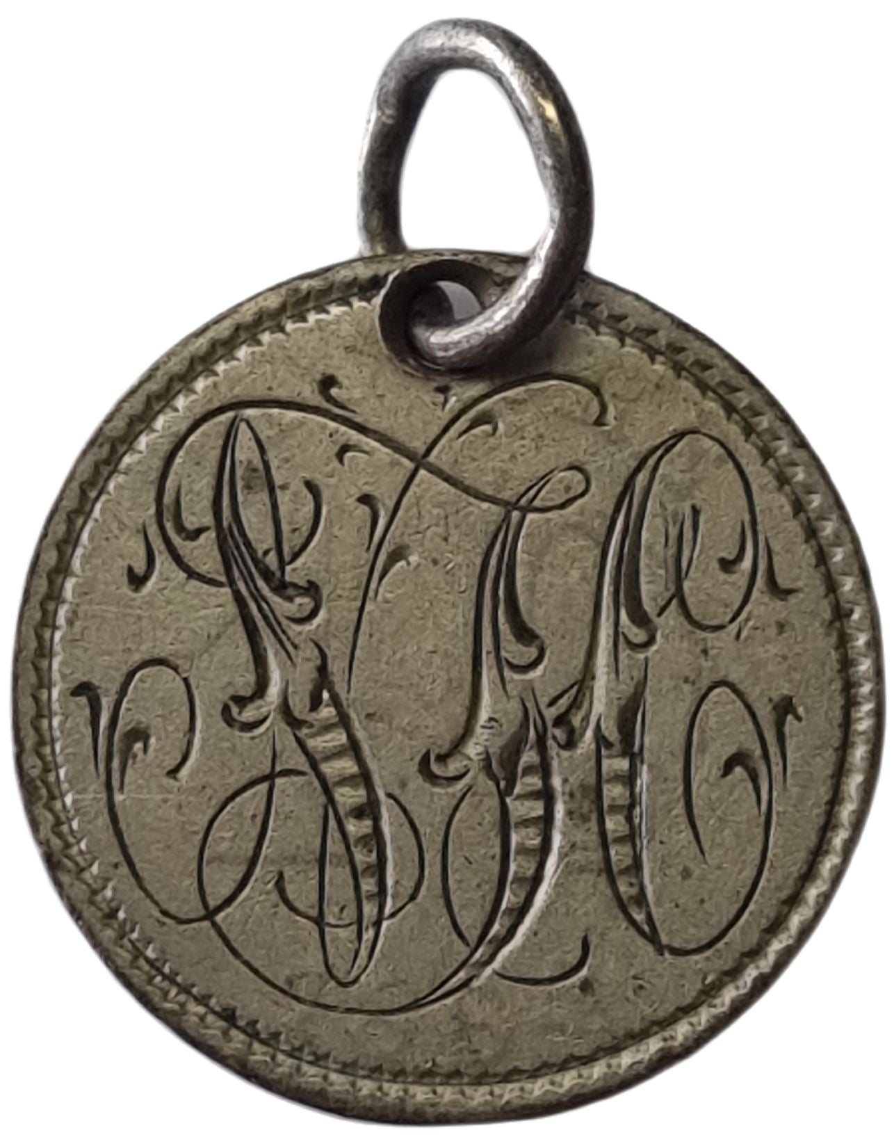 1880-1904 Sweden 10 Ore, Love token