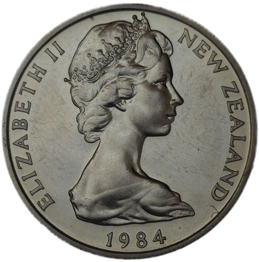 1984 New Zealand 10 Cents - Arts & Entertainment > Hobbies & Creative Arts > Collectibles > Collectible Coins & Currency > Collectible Coins > Rare Coins from The Half Crown