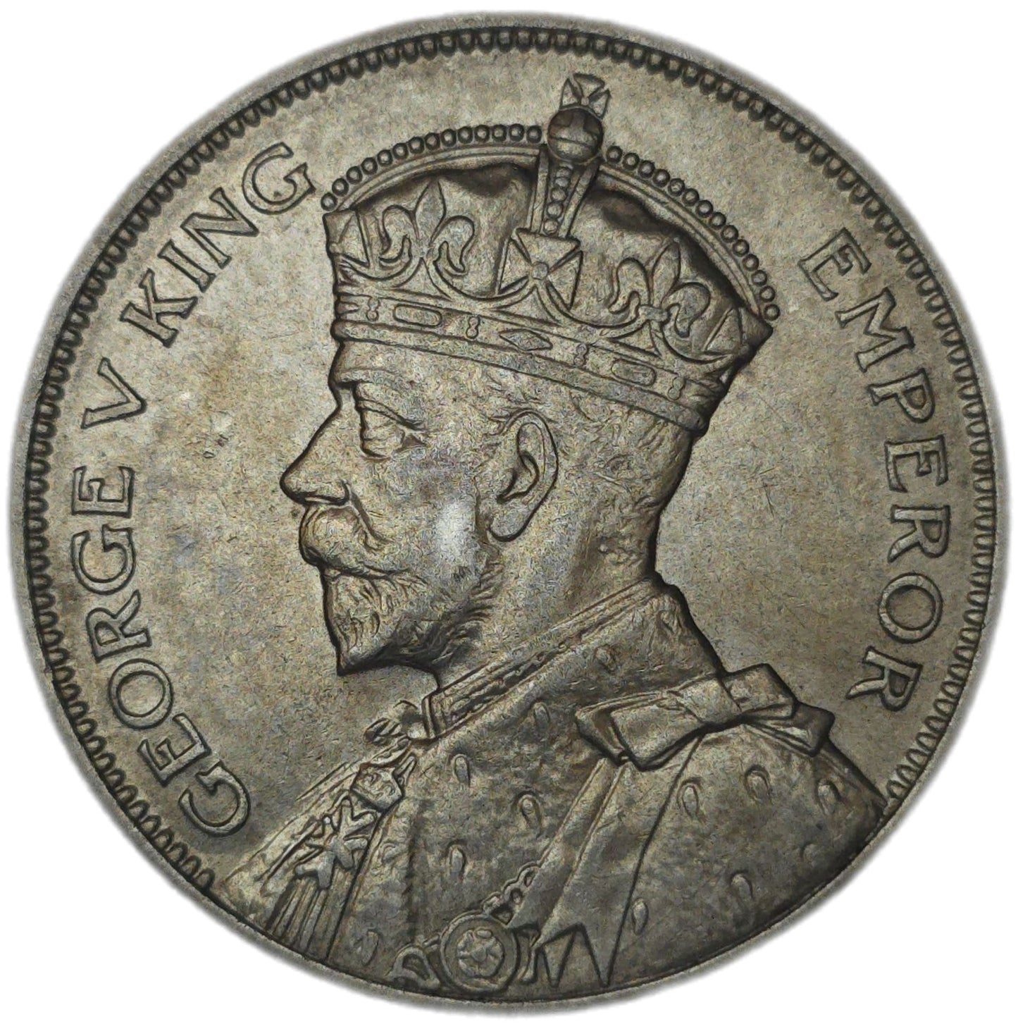 1934 New Zealand Half Crown, gEF