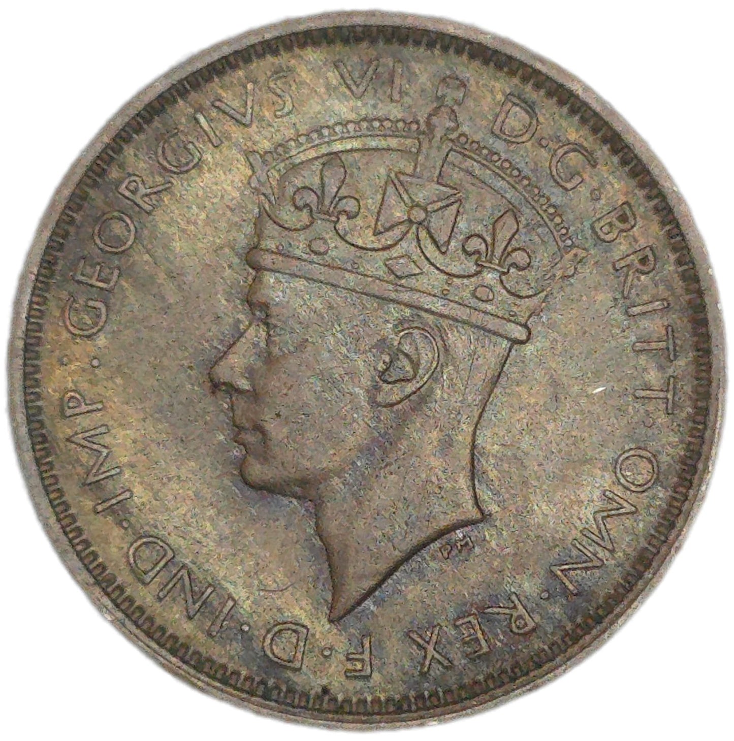 1939 British West Africa Threepence - Arts & Entertainment > Hobbies & Creative Arts > Collectibles > Collectible Coins & Currency > Collectible Coins > Rare Coins from The Half Crown