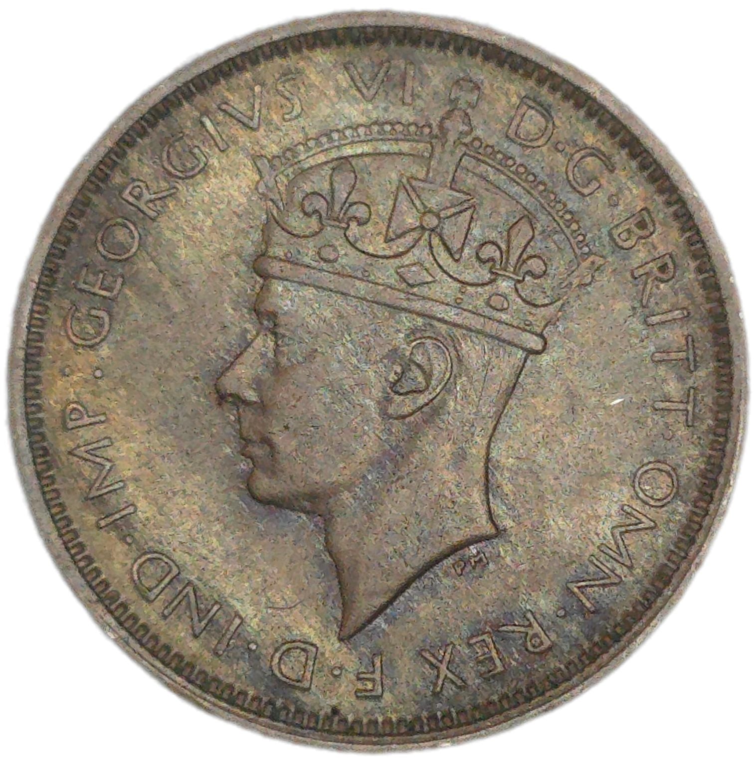 1939 British West Africa Threepence - Arts & Entertainment > Hobbies & Creative Arts > Collectibles > Collectible Coins & Currency > Collectible Coins > Rare Coins from The Half Crown