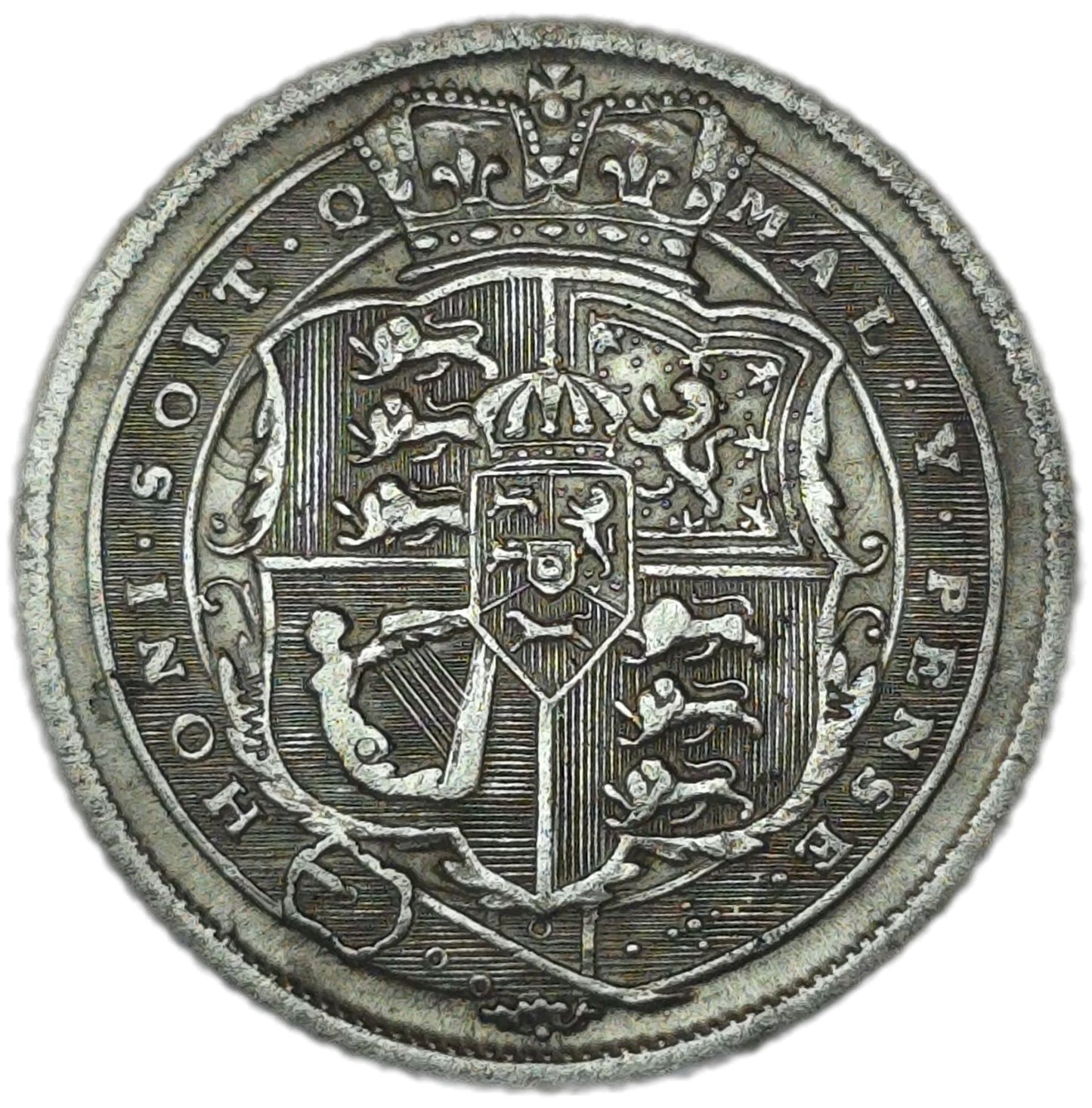 1816 UK Sixpence - Arts & Entertainment > Hobbies & Creative Arts > Collectibles > Collectible Coins & Currency > Collectible Coins > Rare Coins from The Half Crown