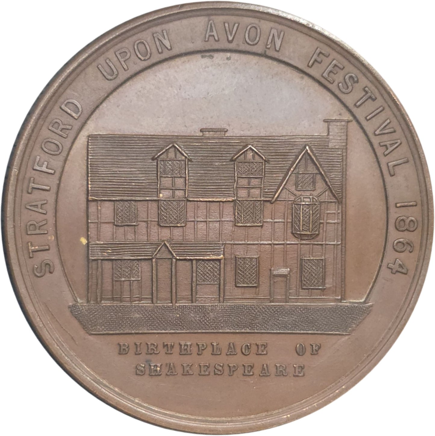 1864 United Kingdom Shakespeare Festival Medal