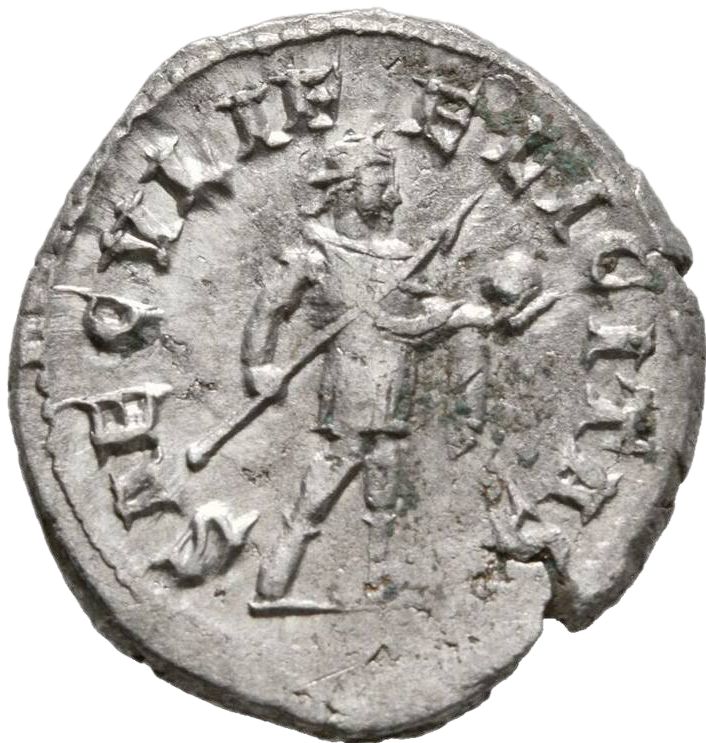 238-244 Ancient Rome Antoninian Gordianus III, EF - Arts & Entertainment > Hobbies & Creative Arts > Collectibles > Collectible Coins & Currency > Collectible Coins > Rare Coins from The Half Crown