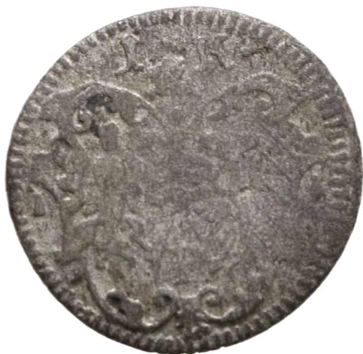 1759 German States 1 Kreuzer, Nuremberg - Arts & Entertainment > Hobbies & Creative Arts > Collectibles > Collectible Coins & Currency > Collectible Coins > Rare Coins from The Half Crown