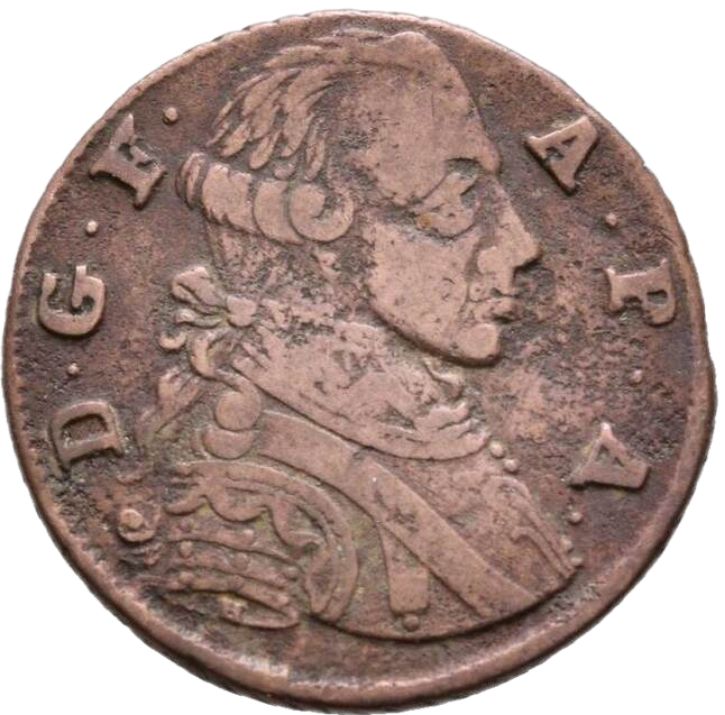 1766 German States 1 Pfenning, Anhalt-Zerbst - Arts & Entertainment > Hobbies & Creative Arts > Collectibles > Collectible Coins & Currency > Collectible Coins > Rare Coins from The Half Crown