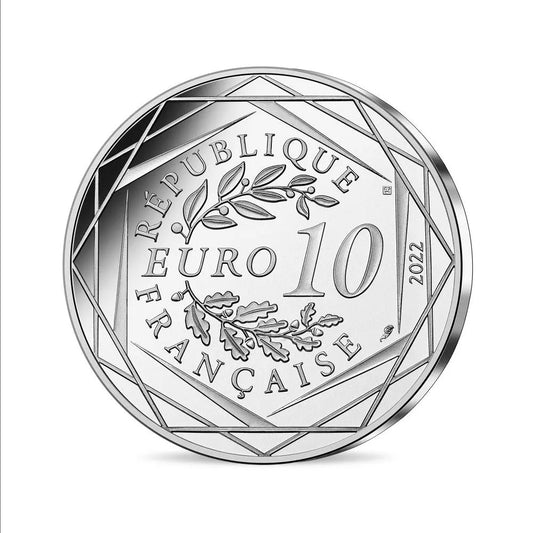 2022 France 10€ Asterix Silver Coin