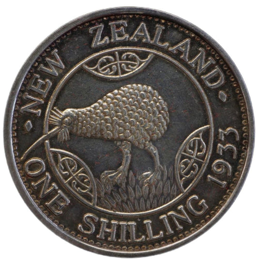 Auckland Numismatic Society, 1933 Shilling