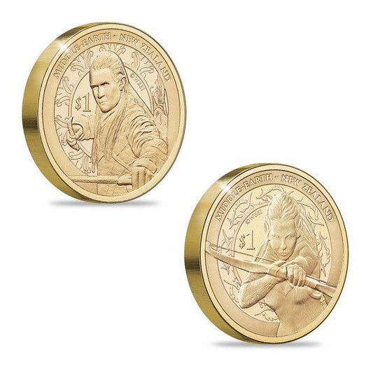 The Hobbit: The Desolation of Smaug Brilliant Uncirculated Coin Set - Arts & Entertainment > Hobbies & Creative Arts > Collectibles > Collectible Coins & Currency > Collectible Coins > Commemorative Coins from The Half Crown