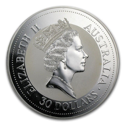 1993 Australia .999 Silver 2oz Kookaburra