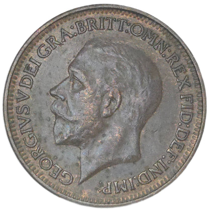 1926 United Kingdom 1 Farthing, EF
