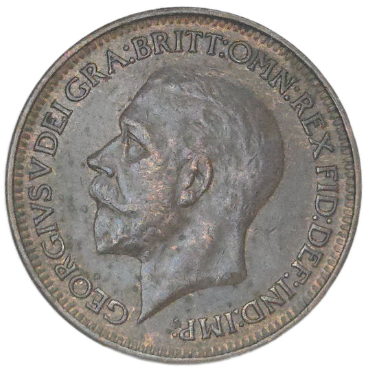 1926 United Kingdom 1 Farthing, EF