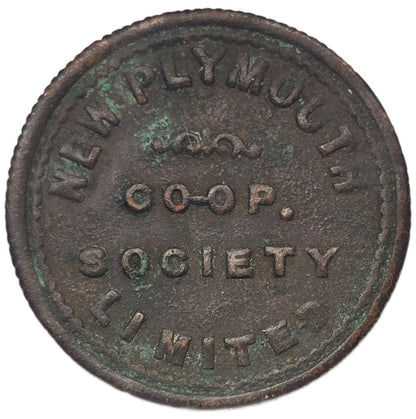 New Plymouth Co-operative Society Token