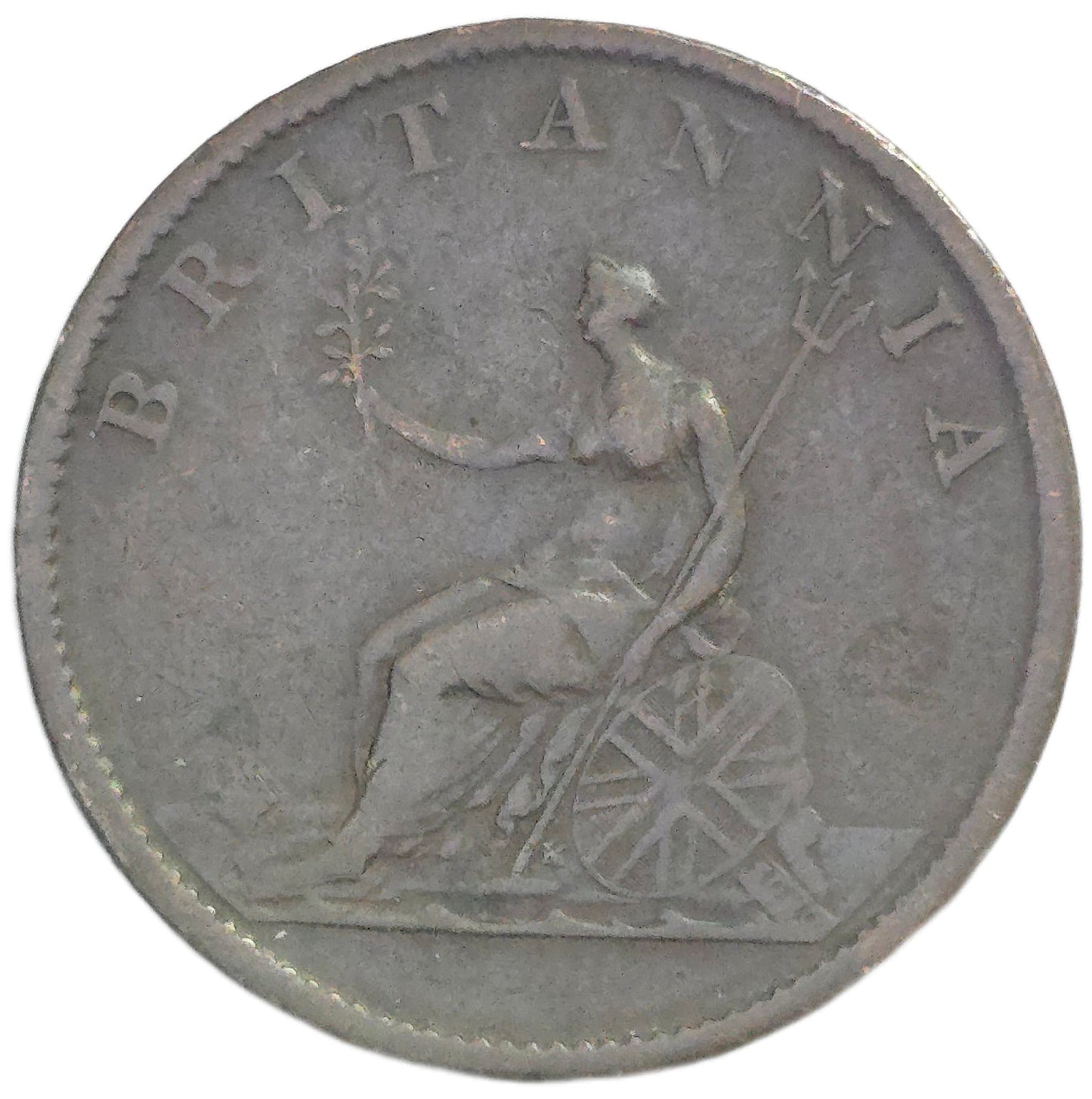1807 United Kingdom Half Penny, George III