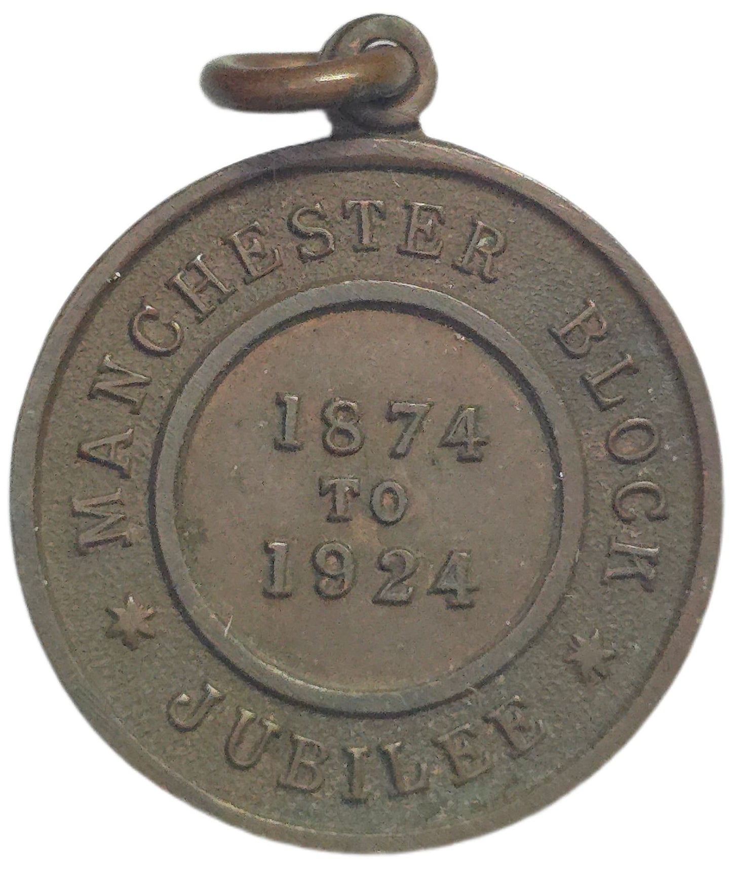 1924 New Zealand Manchester Block Jubilee Medal