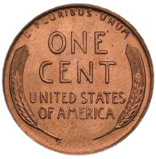 1957(D) United States Wheat Penny, Brilliant Uncirculated