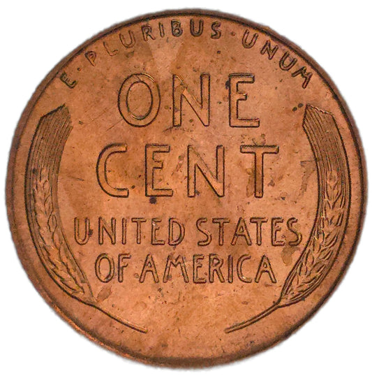 1958 United States Wheat Penny, Brilliant Uncirculated