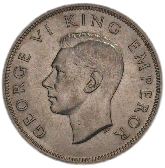 1943 New Zealand Florin, gEF