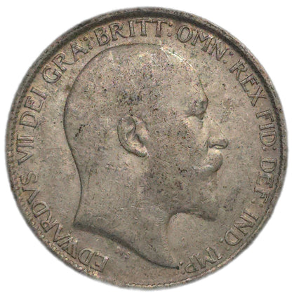 1908 United Kingdom Sixpence