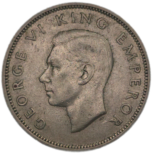 1937 New Zealand Florin, VF