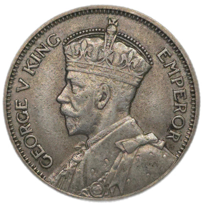 1934 New Zealand Shilling, VF