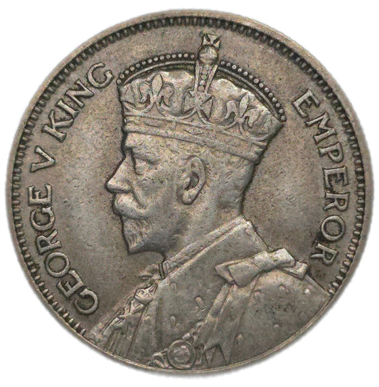 1934 New Zealand Shilling, VF