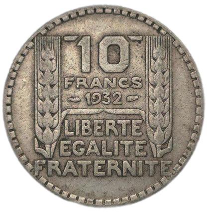 1932 France 10 Francs