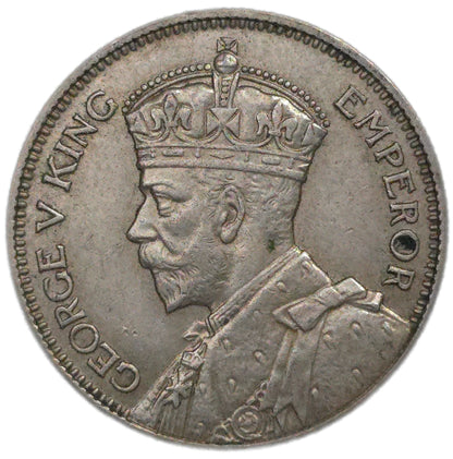 1934 New Zealand Shilling, gVF