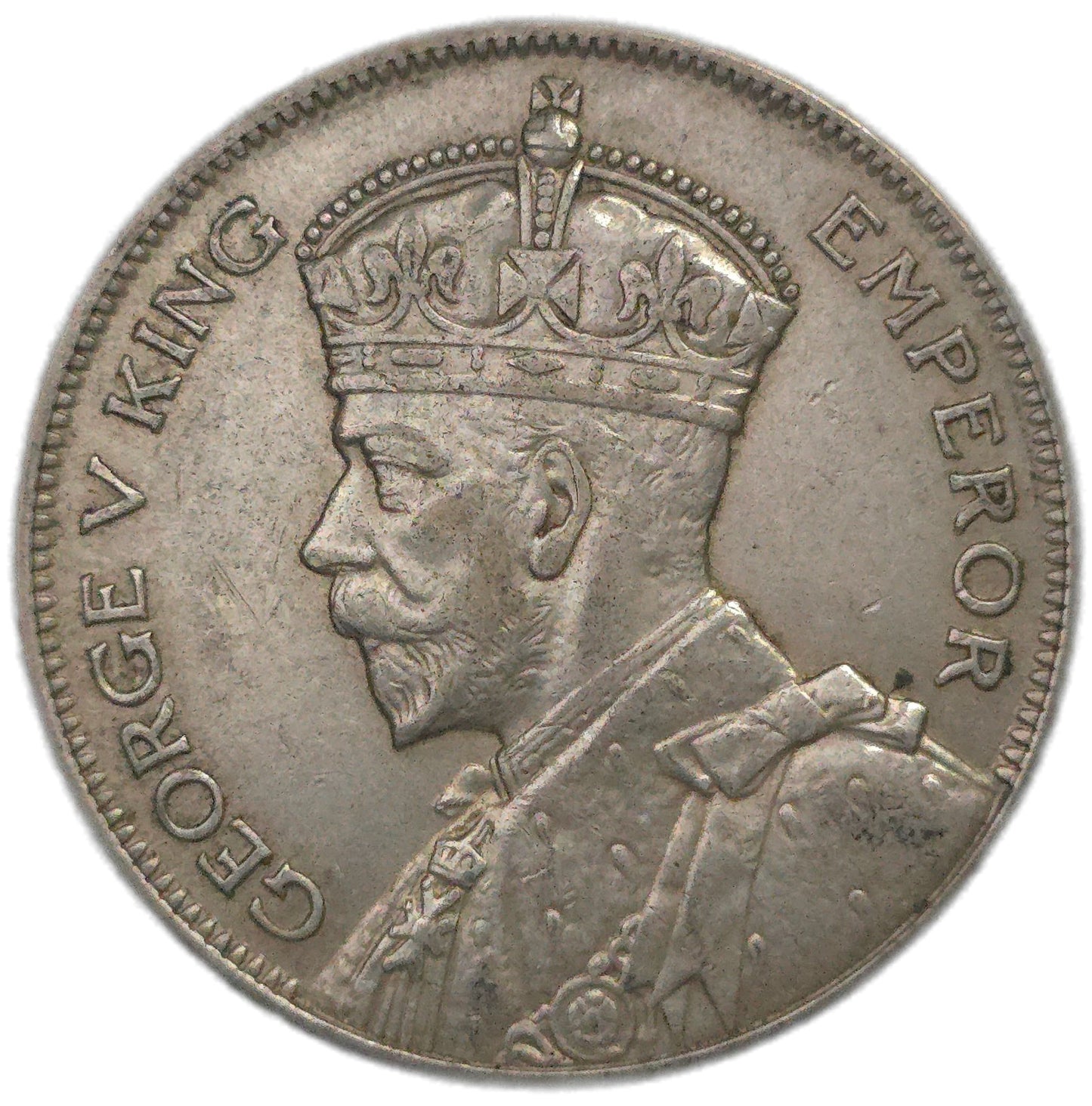 1934 New Zealand Half Crown, gVF