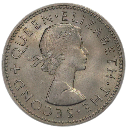 1963 New Zealand Shilling, Uncirculated