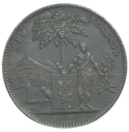 1881 New Zealand Trade Token Milner & Thompson