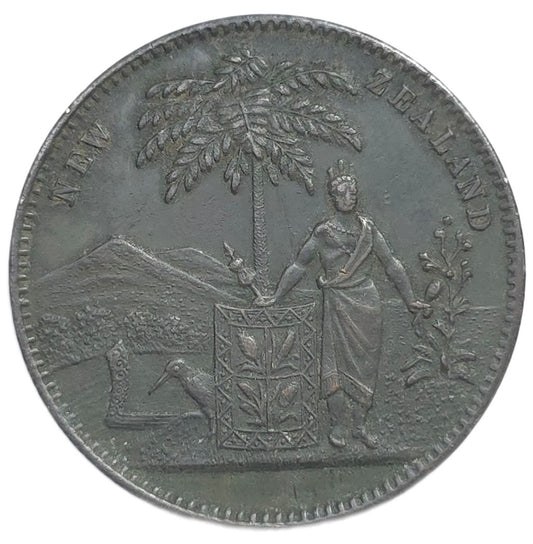 1881 New Zealand Trade Token Milner & Thompson