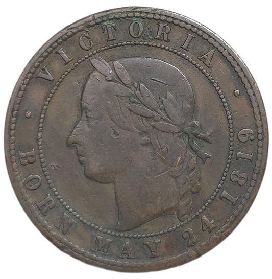 1871 New Zealand Trade Token Auckland Licensed Victuallers