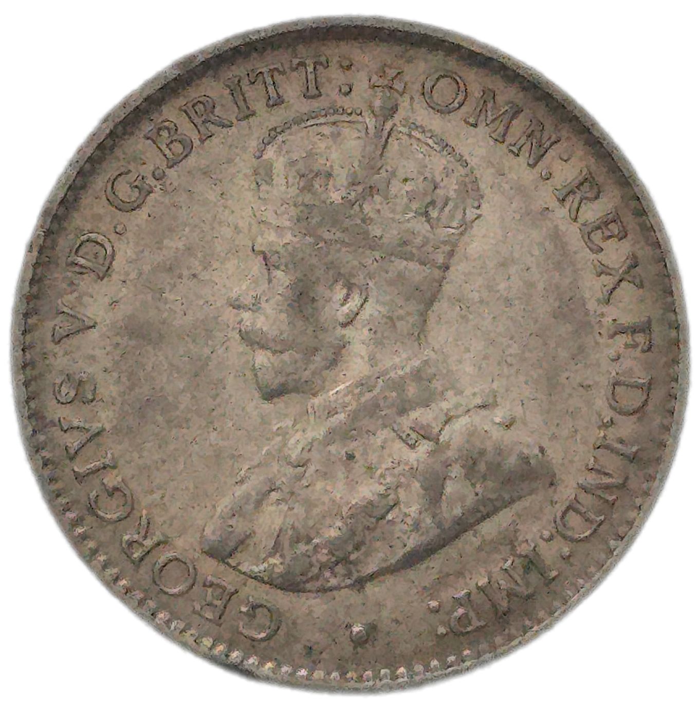 1923 Australia Threepence, gVF