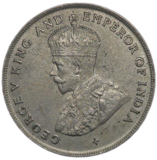 1920 Straits Settlement One Dollar, aUNC