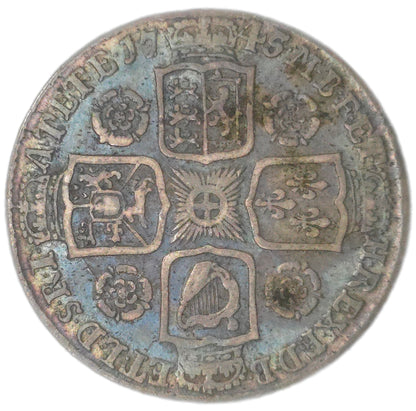 1745 United Kingdom Shilling, George II
