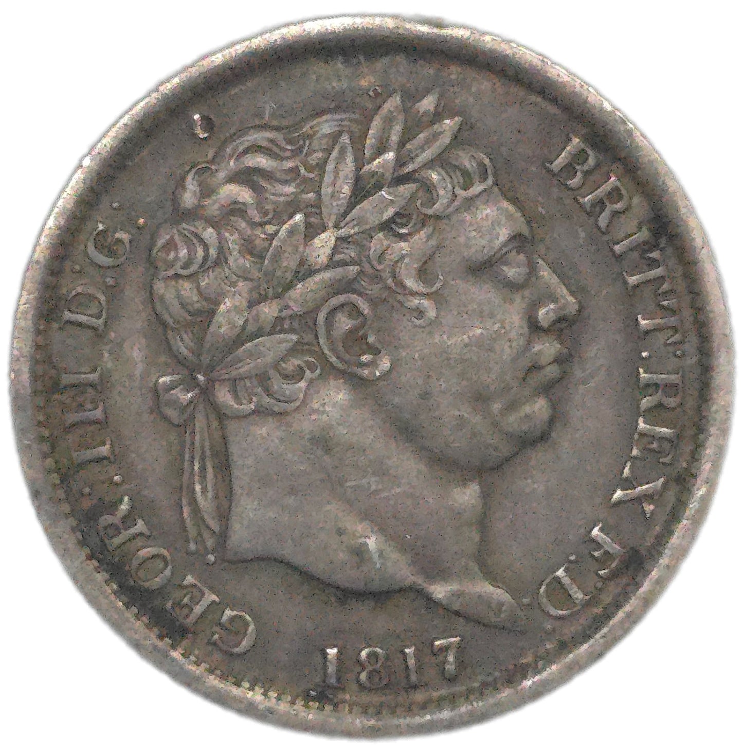 1817 United Kingdom Shilling, VF