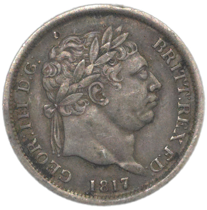 1817 United Kingdom Shilling, VF