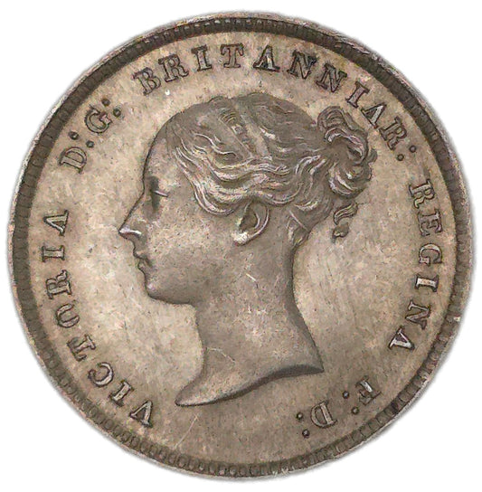 1845 United Kingdom Fourpence, Maundy issue