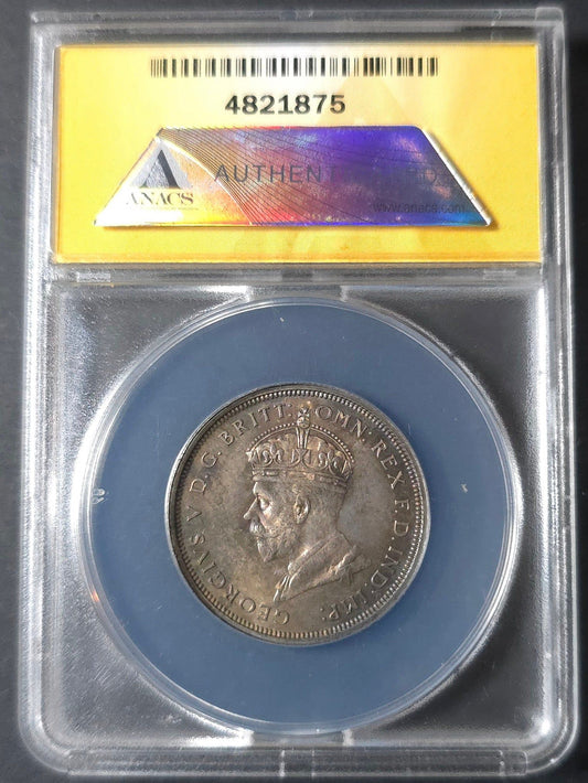 1927 Australia Canberra Florin, MS62 - Arts & Entertainment > Hobbies & Creative Arts > Collectibles > Collectible Coins & Currency > Collectible Coins > Rare Coins from The Half Crown