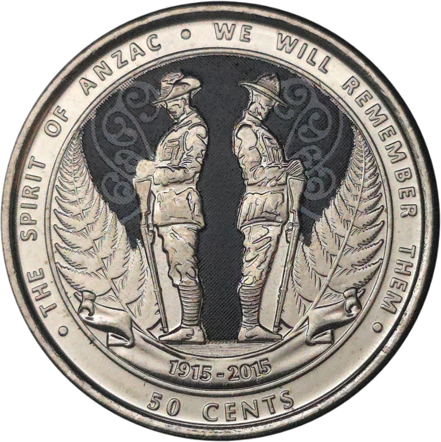 2015 New Zealand 50 Cents, Spirit of ANZAC