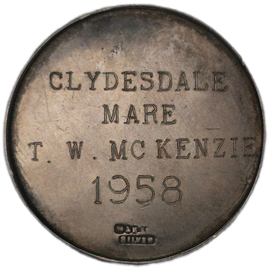 1958 New Zealand Royal Agricultural Society Medal