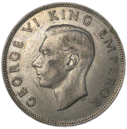 1940 New Zealand Half Crown, VF
